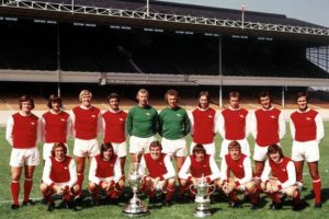 Arsenal da década de 1970.