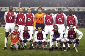 Arsenal campeão 2004.