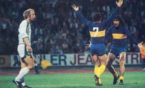 Final do Mundial em 1977.
