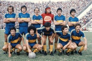 Boca Juniors em 1981.