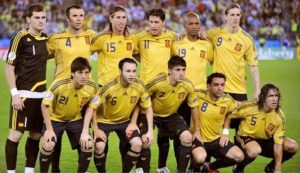 Espanha campeã da Euro 2008.