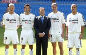 Galáticos do Real Madrid.