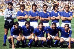 Seleção italiana em 1982.