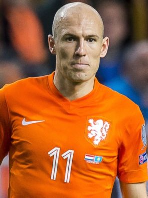 Arjen Robben é uma Lenda do Futebol.