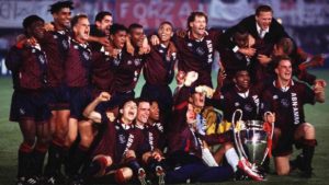 Ajax FC foi campeão da Champions em 1995.