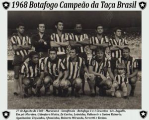 Time campeão da Taça Brasil 1968.