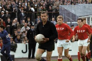 Lev Yashin na Copa do Mundo em 1966