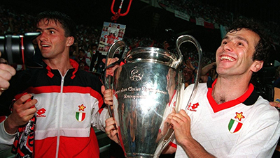 Quinta Champions do Milan.