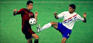 Portugal e Holanda tiveram jogo truculento no mundial de 2006.