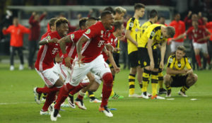 Rivalidade recente: Bayern Munich vs Borussia Dortmund.
