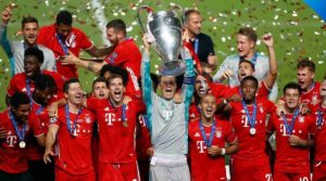 O hexacampeonato de Champions League do Bayern Munich.