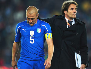 Itália caiu na primeira fase em 2010.