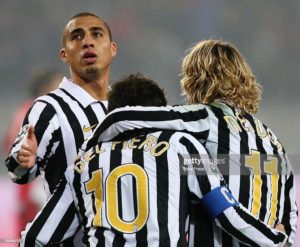 Forte base da Juventus nos anos 2000.