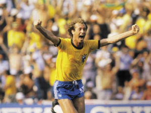 Falcão fez parte de um mítico meio-campo na Copa de 1982.