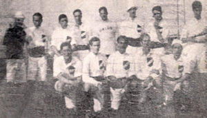 Elenco do Santos FC em 1915.