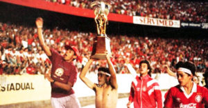 Único título da Copa do brasil do SC Internacional.