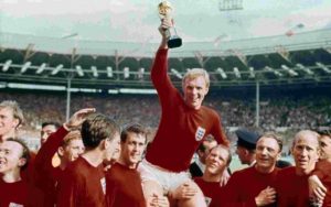 Único grande título da Seleção Inglesa de Futebol: Copa do Mundo de 1966.