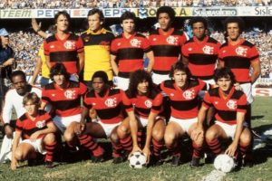 Time do Flamengo em 1982.