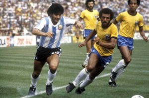 Primeira Copa de Maradona com a Seleção Argentina de Futebol