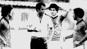 Carlos Alberto Torres enquanto técnico do Flamengo.