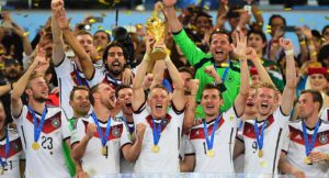 Seleção Aleã de Futebol conquista sua 4ª Copa do Mundo.