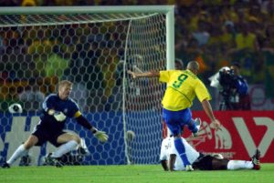 Derrota para o Brasil na final da Copa do mundo de 2002.