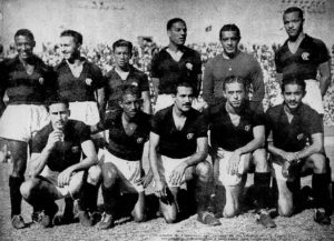 CR Flamengo tricampeão carioca nos anos 40.