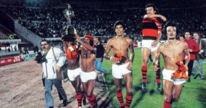 CR Flamengo conquista seu primeiro título de Libertadores.
