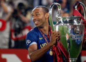 Thierry Henry conquista seu único título da Champions League.