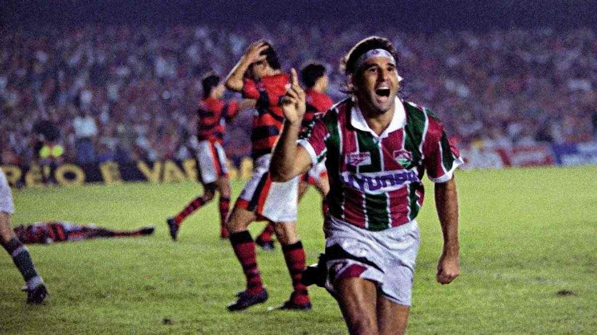 Renato Gaúcho no Fluminense em 1995.