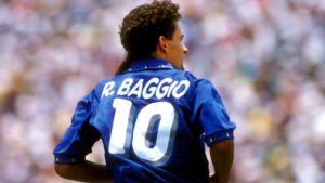Roberto Baggio é considerado por muito o maior ídolo do futebol italiano.