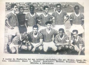 Primeira passagem no futebol: Madureira.