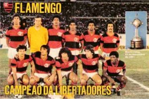 Time do Flamengo em 1981.