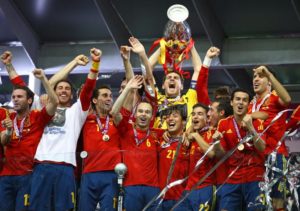 Seleção Espanhola de Futebolmaior vencedora da Eurocopa.