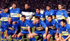 Boca Juniors no mundial 2000.