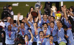 Seleção Uruguaia de Futebol: campeã da Copa América de 2011.
