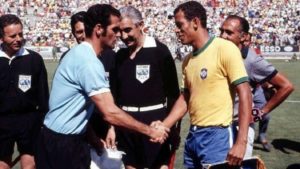 Derrota para o Brasil na Copa do Mundo de 1970.
