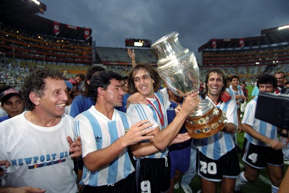 Argentina levanta sua ultima taça em 1993.