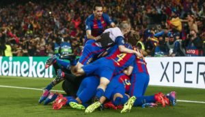 Barcelona time de história e futebol bonito.