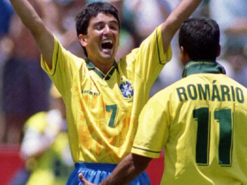 Bebeto e Romário: uma das duplas mais icônicos da história do futebol.