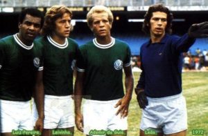 Na foto, da esquerda para a direita: Luis Pereira, Leivinha, Ademir e Emerson Leão.