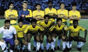 Seleção Olímpica de futebol em 1988.