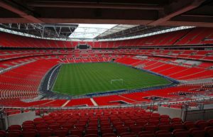 Wembley: grande palco do futebol inglês.