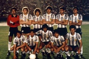 Seleção Argentina em 1979.