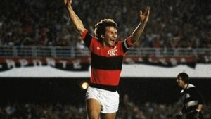 Gol decisivo do Galinho na final da Libertadores de 1981.