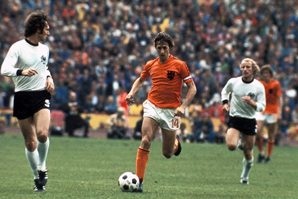 Johan Cruyff grande craque Holandês.