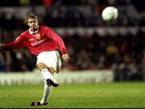 David Beckham: a estrela do futebol.