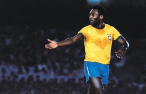 Despedida de Pelé na seleção brasileira.