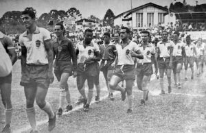 Participação na Copa do Mundo de 1958.