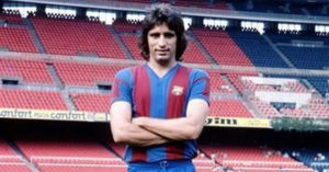 Marinho Peres: capitão de 1974 que jogou ao lado de Cruyff.